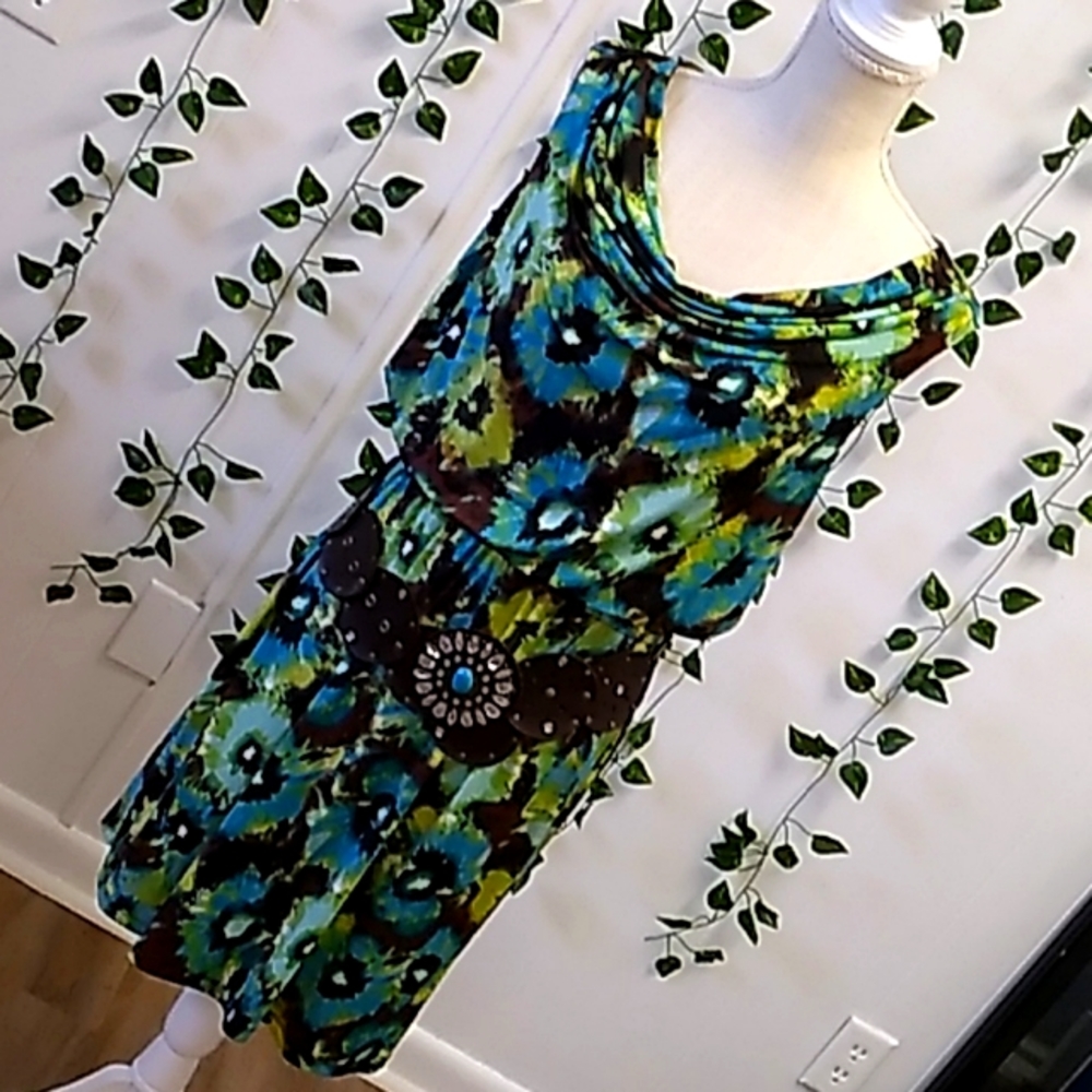 Floral NY&Co. Sz M Dress
